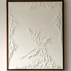 JA 021 M - SCULPTURE ON CANVAS