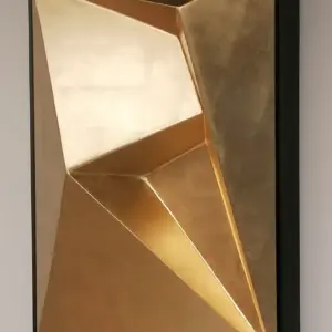 JA 069 M - ORIGAMI SERIES SCULPTURE ON WOOD